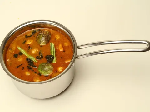 A bowl of lauki (bottle gourd) sabzi
